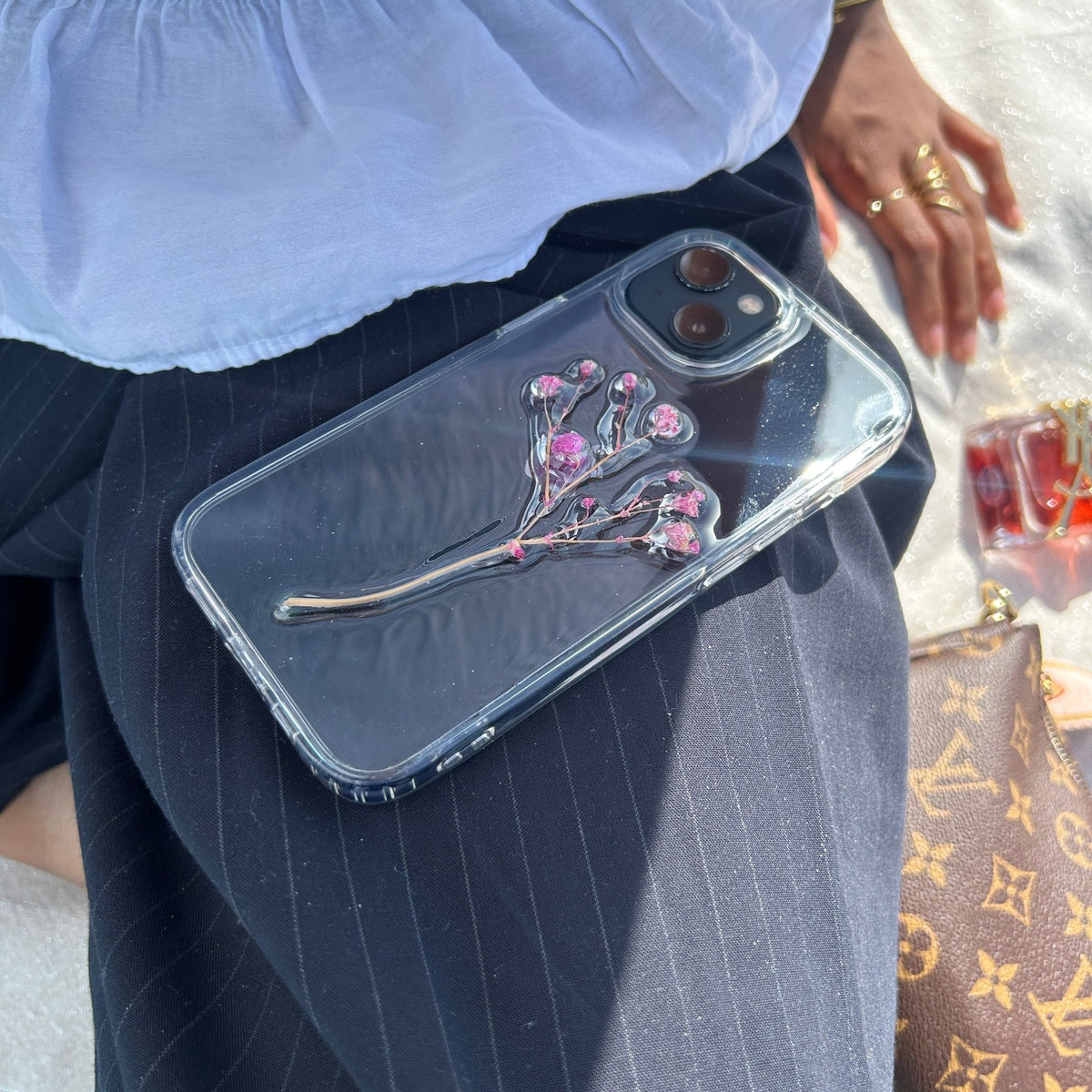 Pink Whisper — Tourmaline Rose Case Samsung - Nacre Studio