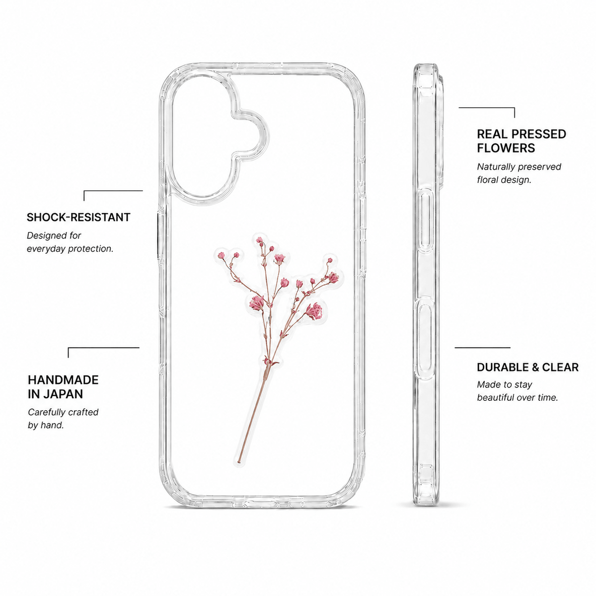 Pink Whisper — Tourmaline Rose Case Samsung - Nacre Studio